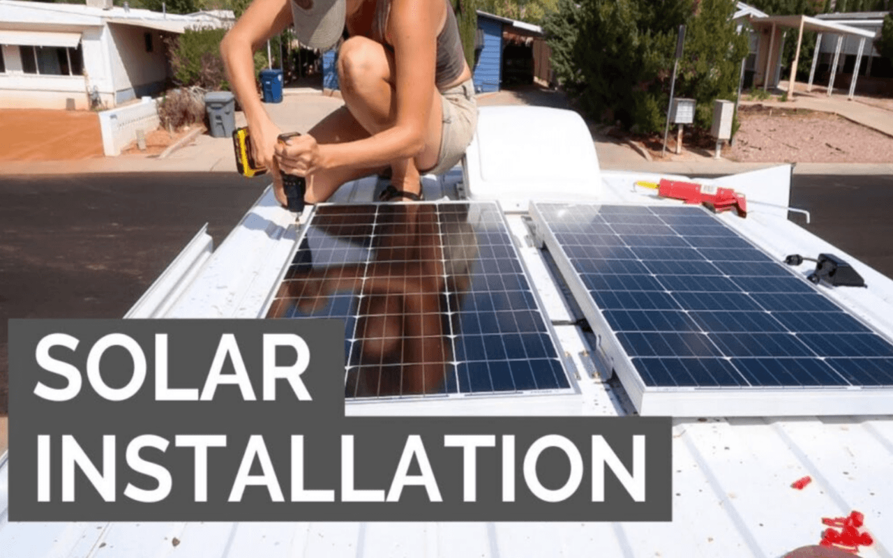 solar panel self installation
