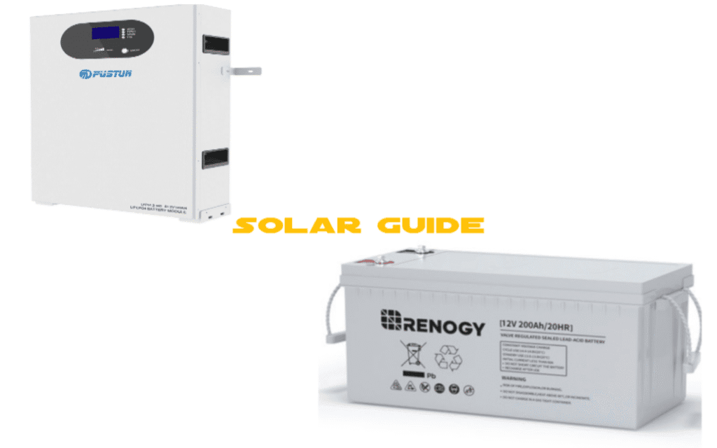 Lithium vs. Deep Cycle Batteries for Solar & Off-Grid Use