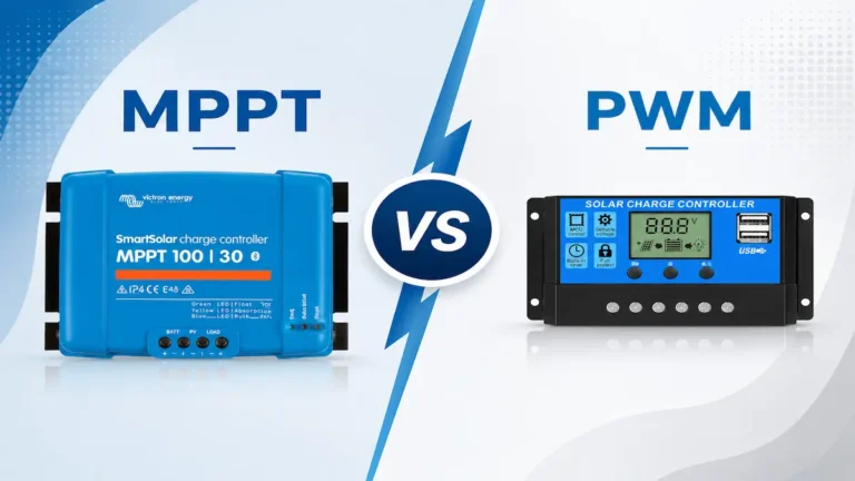 image comparing MPPT vs PWM