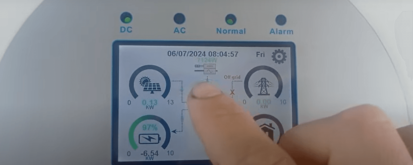 solar power voltage drop