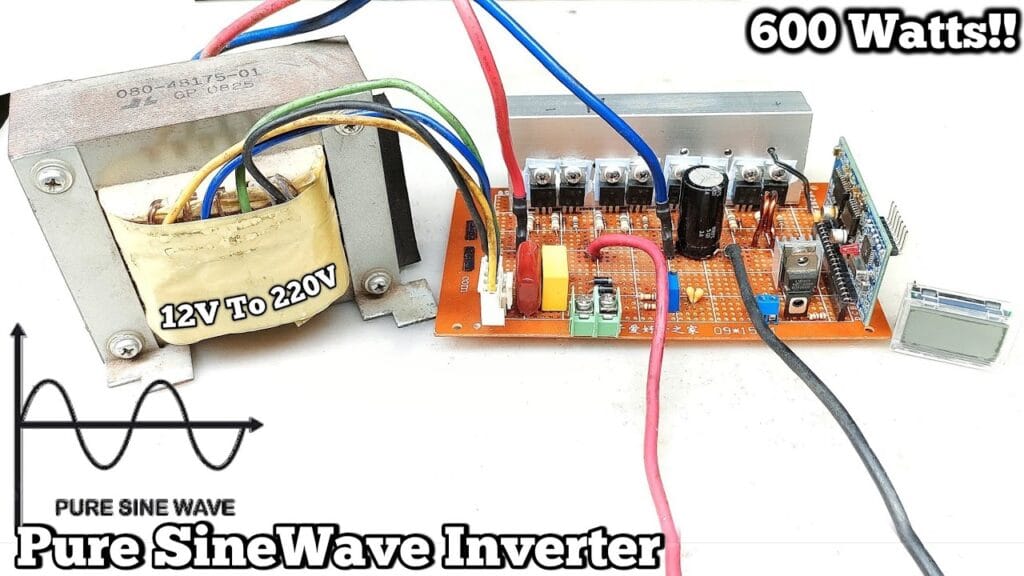how to make a DIY inverter at home