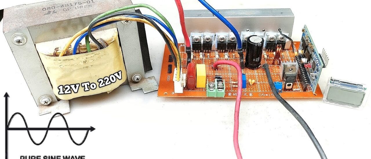 how to make a DIY inverter at home