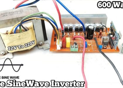 how to make a DIY inverter at home