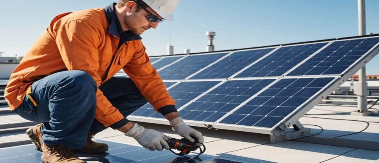 Solar installation in Australia