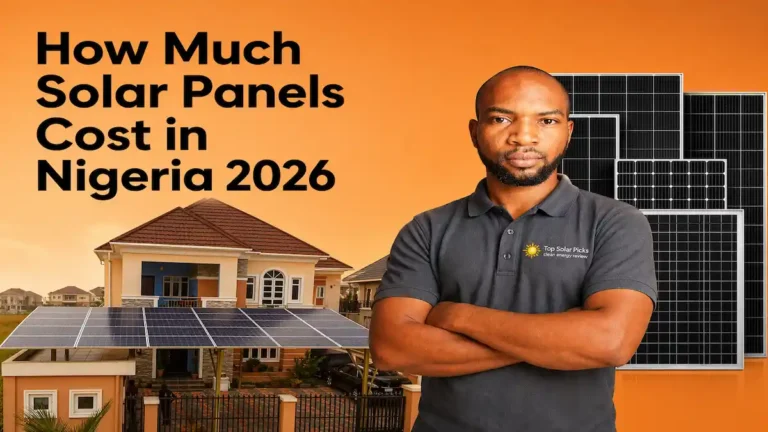 expert explaining the cost of solar panels in nigeria
