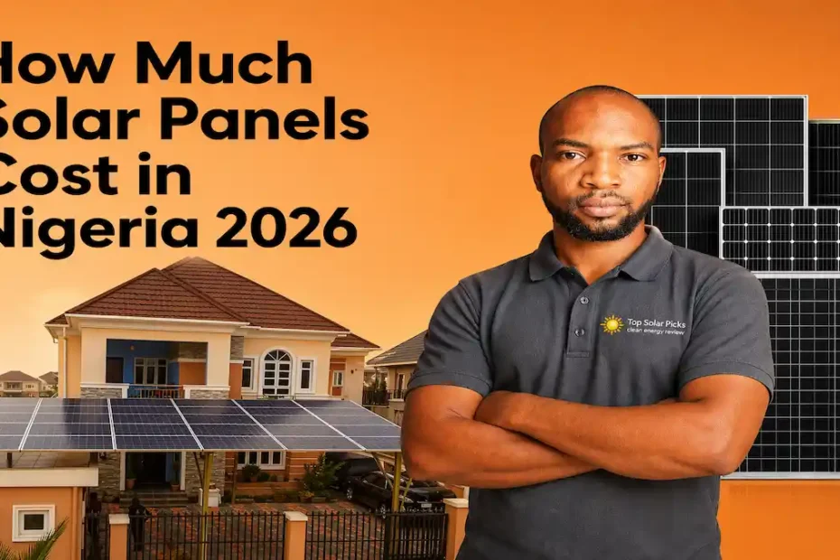 expert explaining the cost of solar panels in nigeria