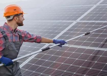 solar panel cleaner