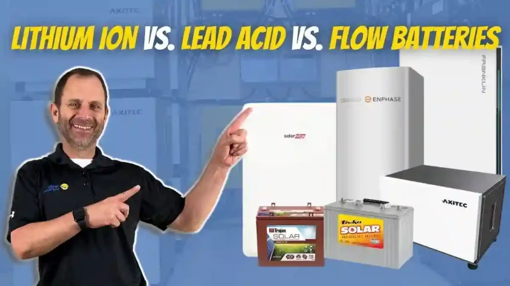 types of solar batteries