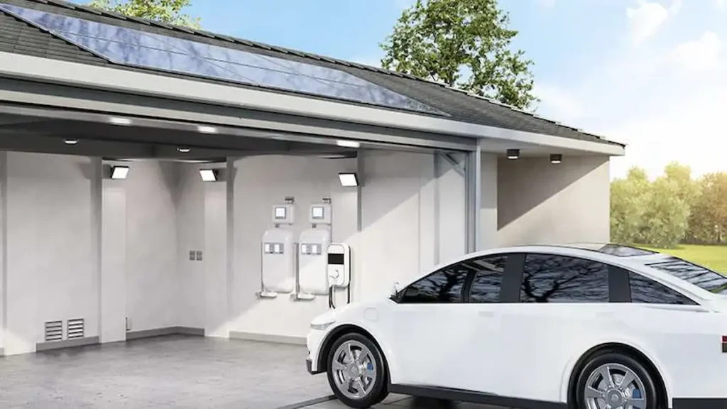Charge an EV with Solar Panels