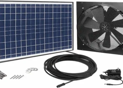 solar power fan
