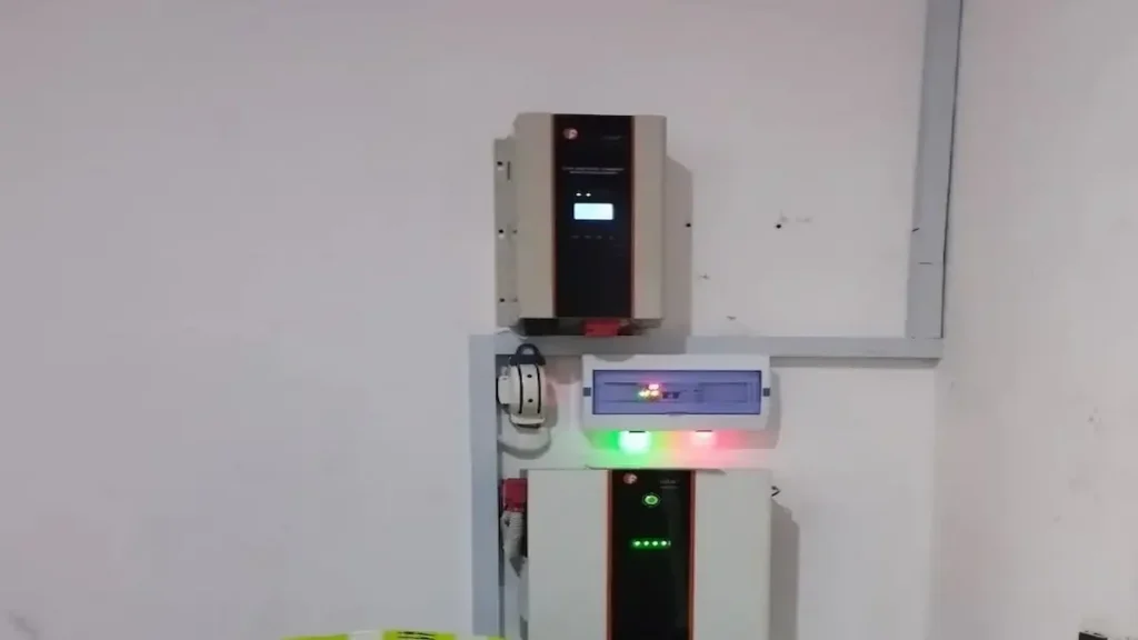 solar power installed in nigeria shop