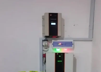 solar power installed in nigeria shop