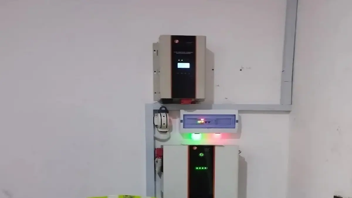 solar power installed in nigeria shop