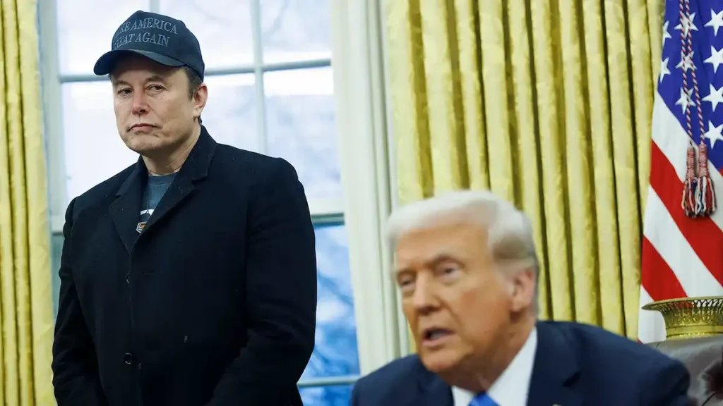 musk and trump