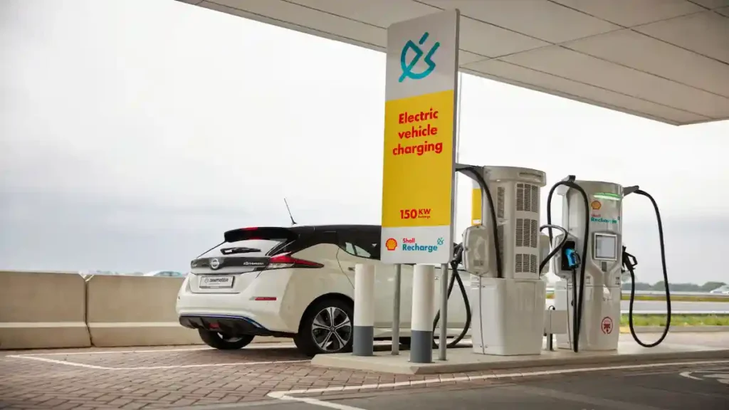 shell recharge charging station​