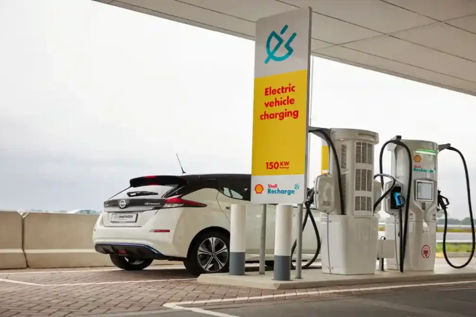shell recharge charging station​