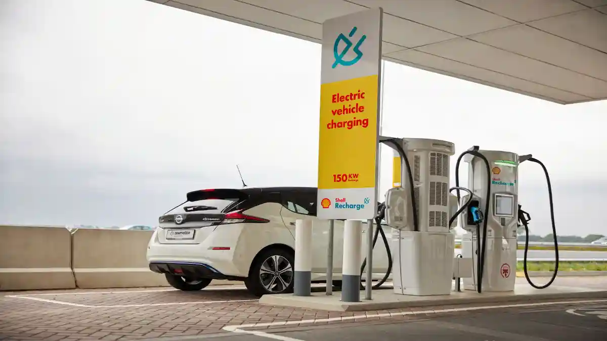 shell recharge charging station
