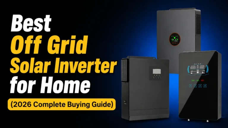 Best Off Grid Solar Inverter for Home (2026 Complete Buying Guide)