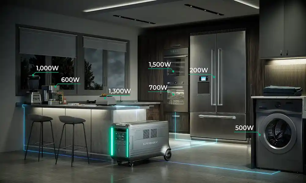 zendure super base v powering high appliance