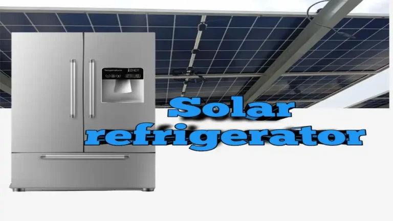 solar powered refrigerator