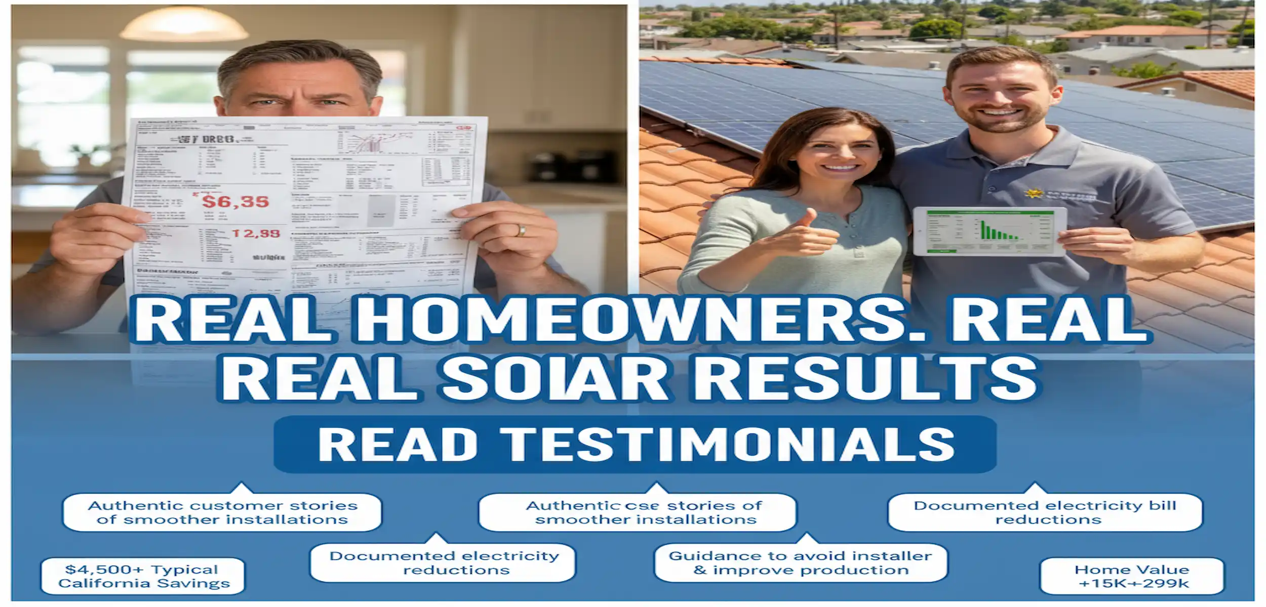 Solar panels on modern home