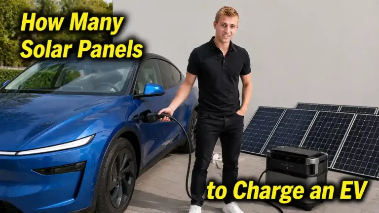 How Many Solar Panels Do I Need to Charge My EV in 2026? (Beginner’s Guide)
