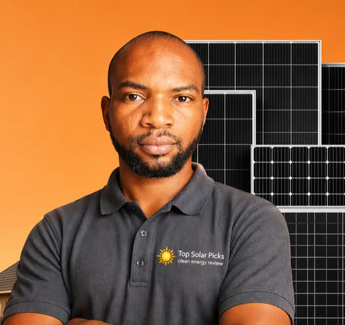 John Tanko, the founder of Top Solar Picks website topsolarpicks.com