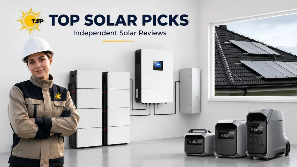Top Solar Picks – Independent solar reviews, buying guides, and comparisons for solar panels, batteries, inverters, and portable solar generators.
