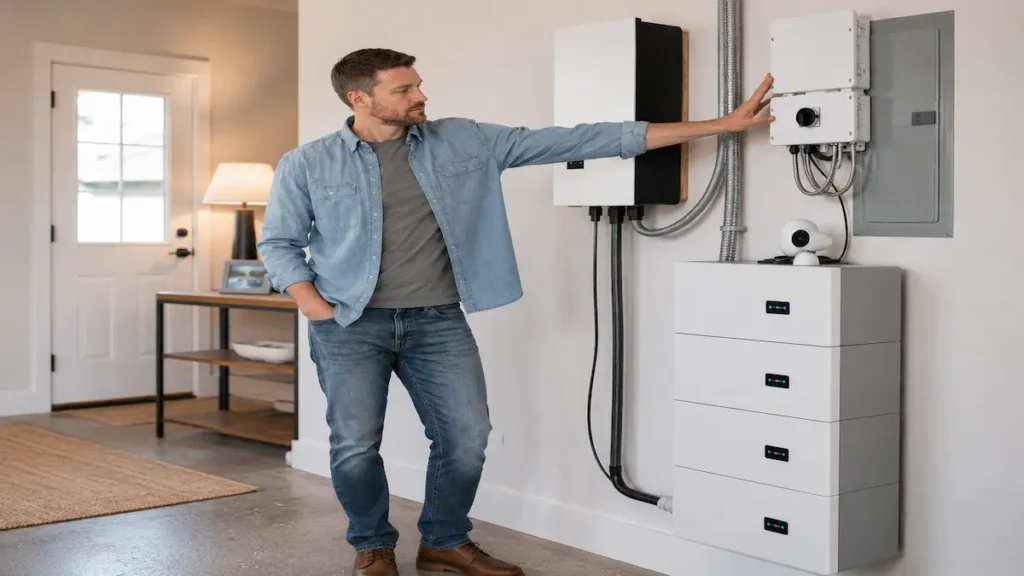 Solar lithium battery not turning on after running down